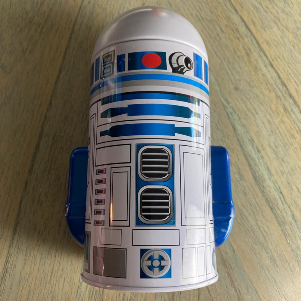 Metal R2-D2 Star Wars coin bank